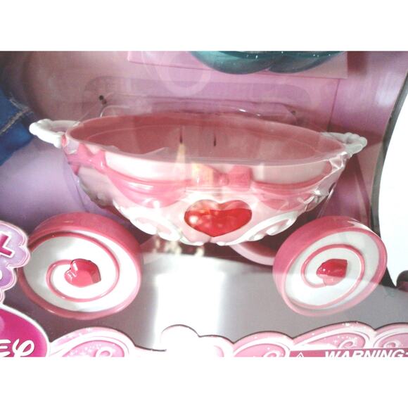 NEW Disney CINDERELLA 15" DOLL Play Set Ice Cream Party + Carriage Musical Toy + - Picture 5 of 11